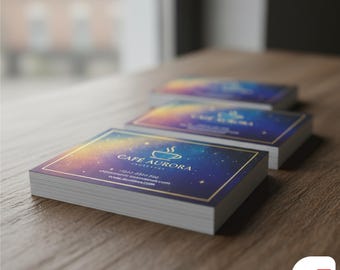Custom Business Cards: 300gsm Full Colour, Matte or Gloss Finish