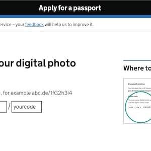 CÓDIGO de fotografía digital para la solicitud en línea de pasaporte del Reino Unido aceptación garantizada entrega por correo electrónico en todo el mundo las 24 horas imagen 6