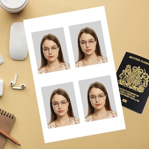 Passport Photos: UK, EU, Worldwide - Baby, Child, Adult - Prints or Digital