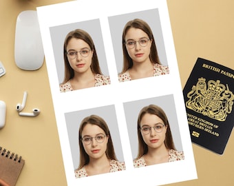 Passport Photos: UK, EU, Worldwide - Baby, Child, Adult - Prints or Digital