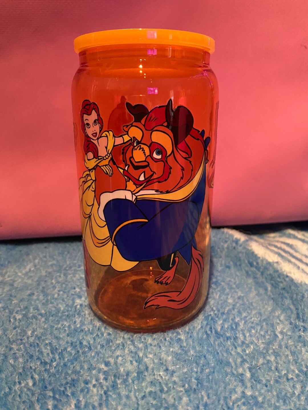 Beauty and the Beast Cup Etsy
