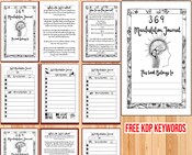 369 Manifestation Printable Journal, 369 Method, Manifest Journal ...