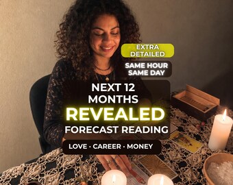 2026 - 2027 Predictions Psychic Reading, Year Ahead Tarot (Same Hour PDF)