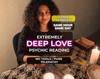 Deep Love Reading, Psychic Ex Tarot, Future Prediction, Same Hour/Day PDF
