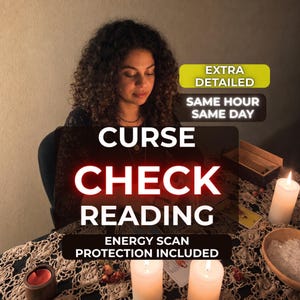 Am I Cursed Psychic Reading, Evil Eye Check, Curse Removal (Same Hour PDF)