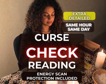 Am I Cursed Psychic Reading, Evil Eye Check, Curse Removal (Same Hour PDF)