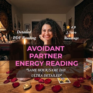 Energiemeting vermijdende partner | Waarom trekt hij zich terug | Verre partnergevoelens en herverbinding Tarot | Zelfde uur | Gedetailleerde pdf
