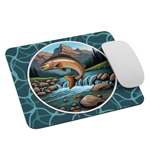 Brown Trout Mouse pad