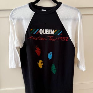 Queen 1982 Tour Tshirt - Etsy