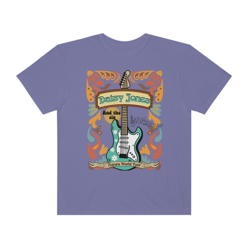 Daisy Jones and the Six Band Shirt Merch Aurora World Tour Etsy