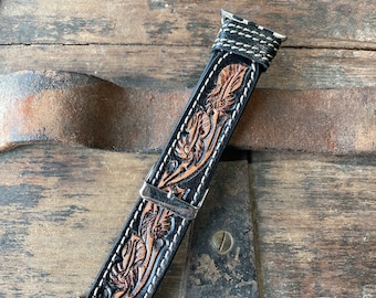 Myra Bag Eagle Mesa Hand-tooled Watch Band  38/40 mm