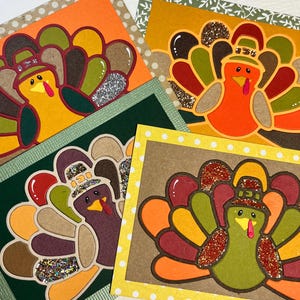 Décorations de Thanksgiving, Décorations de dinde, Décoration de table, Marque-places