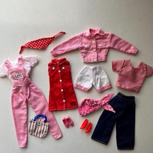 Barbie Lee Jeans Fashions