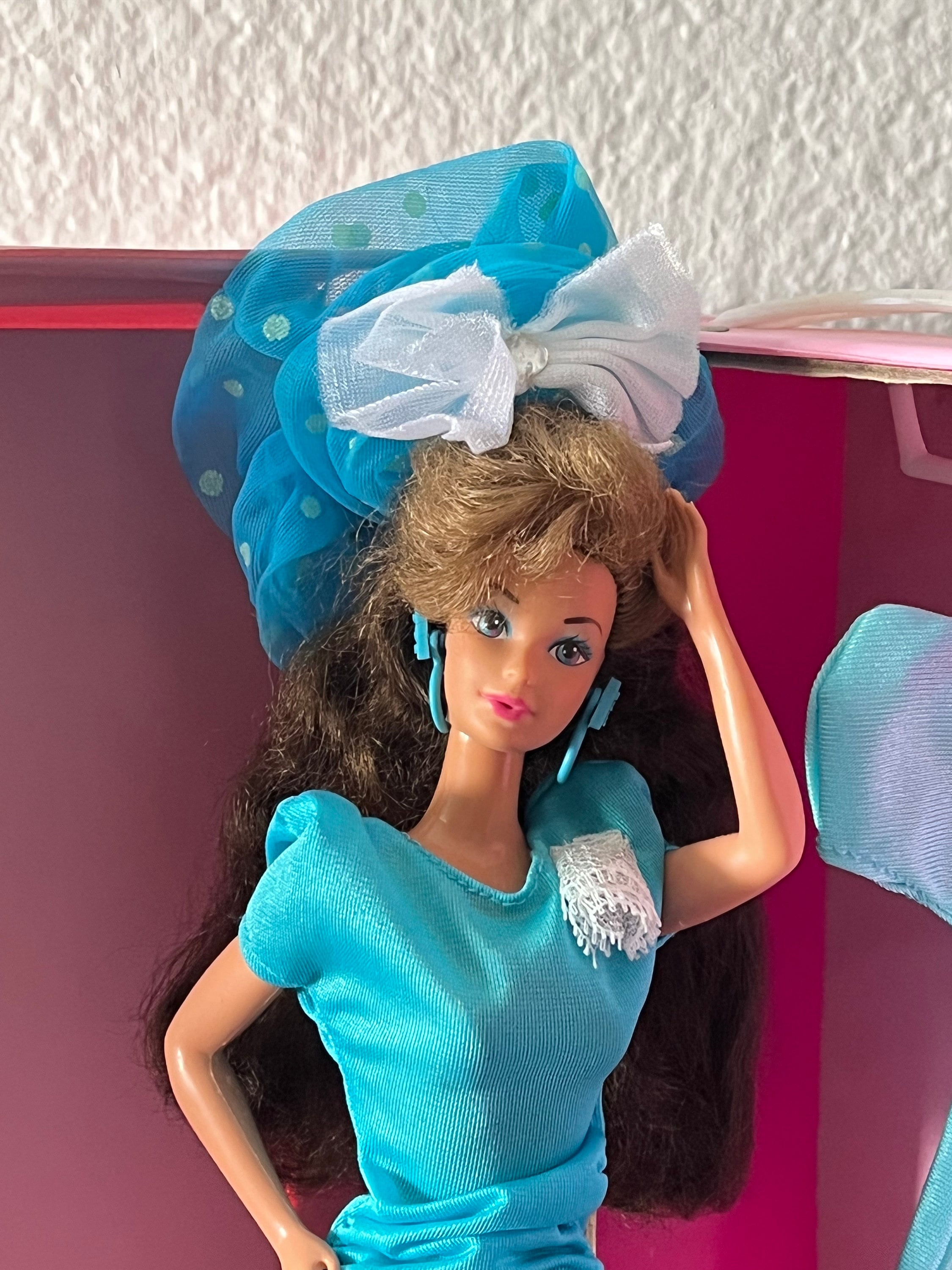 Original Vintage Mattel INC 1988-1977 Lil Miss Makeup Doll Italy