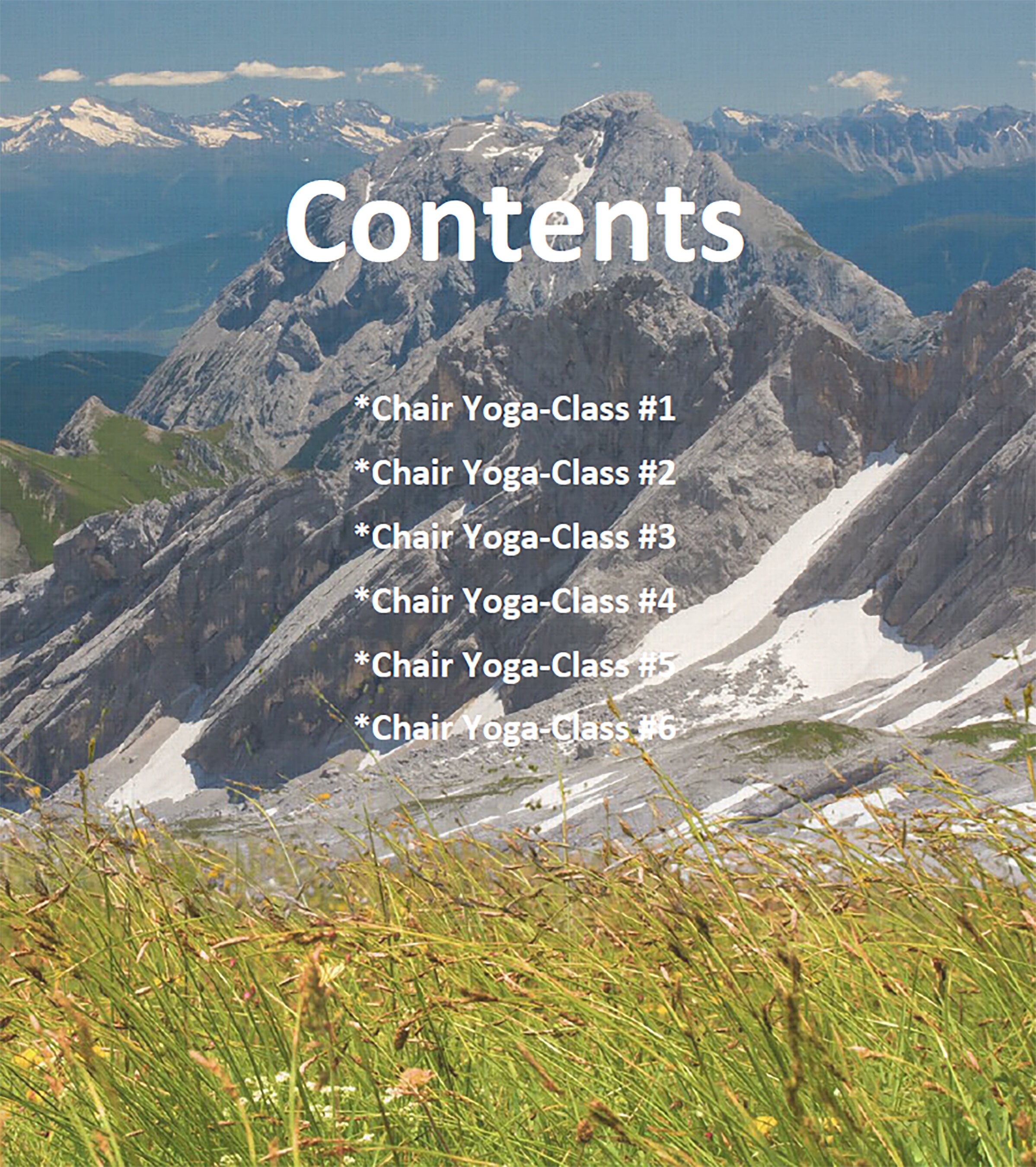 Yoga Scripts Chair Yoga Scripts L Done for You Yoga Class Plans L PDF L Ebook L ...