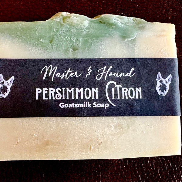 Organic Persimmon Citron Goatsmilk Soap