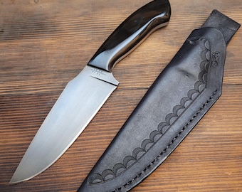 Hand forged hunting/ camping knife