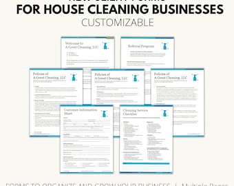 New Client Welcome Kit for Maid Services