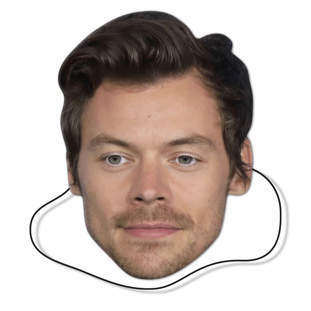 Harry Styles Face Mask - Ready to Wear