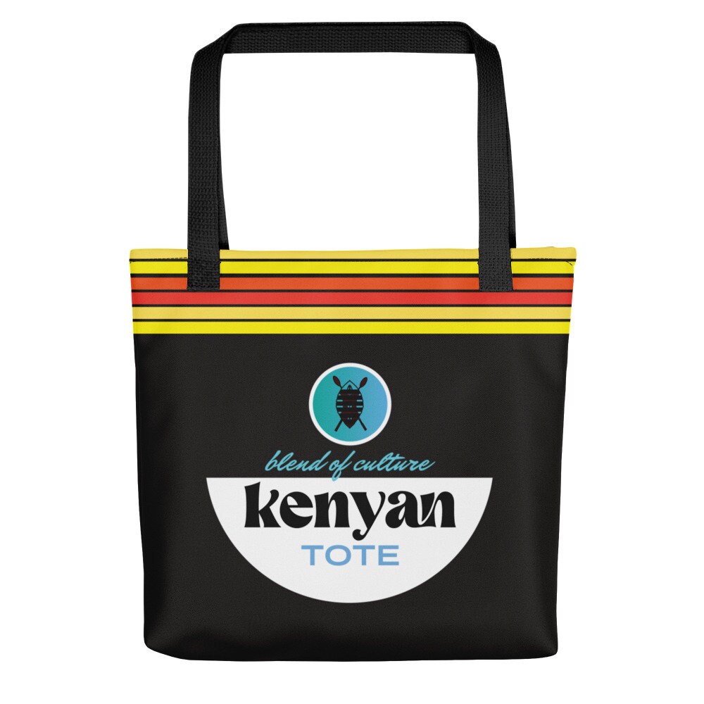 Mkenya Collections Tote Bag - White / Pink main image 0