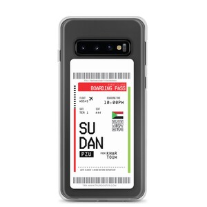 Housse Samsung de carte d’embarquement au Soudan