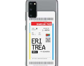 Eritrea Boarding Pass Samsung Case