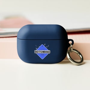 Botswana AirPods case | Botswana gift | botswana map | botswana print | Botswana art | botswana music