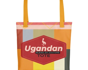 Oegandese draagtas | Oegandese geschenken | Oegandese kunst | Oegandese vlag | Oegandese tas