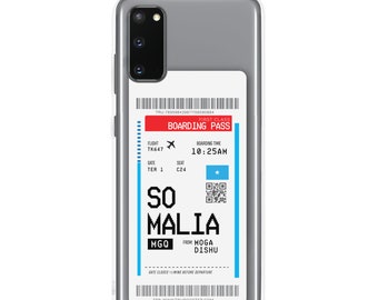 Tarjeta de embarque de Somalia Samsung Case