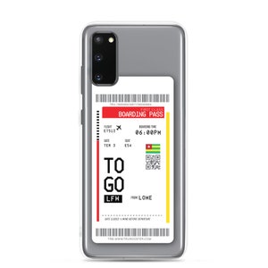 Togo Boarding Pass Samsung Phone Case | Togolais