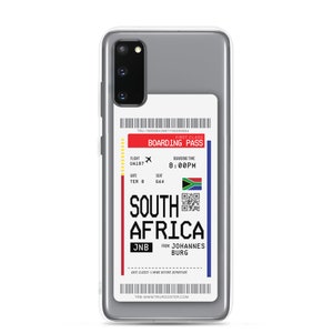 Afrique du Sud Carte d’embarquement Samsung Case