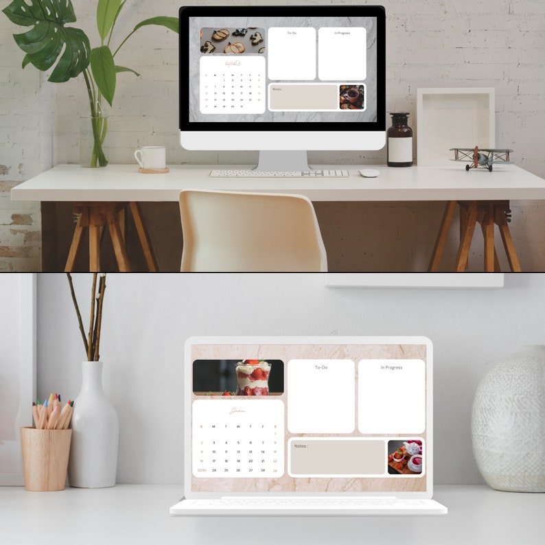 2024 Work Desktop Calendar and Organizer - Etsy