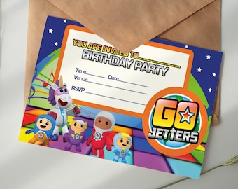 Cbeebies Go Jetters Wall Chart for Children - Etsy UK