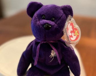 Ty Princess Beanie Baby - Neuwertig Zustand mit Anhänger Protektor