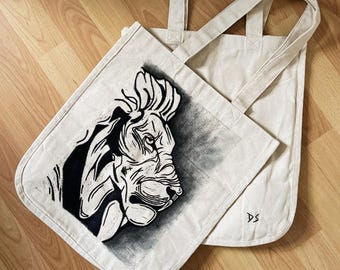 Lion of Judah tote bag