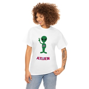 ATLien, Unisex Heavy Cotton Tee