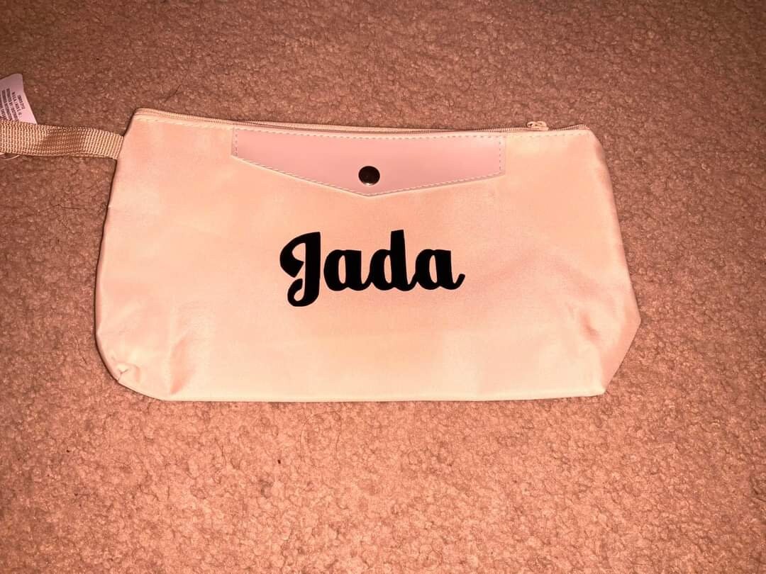 Custom Makeup Bag Etsy
