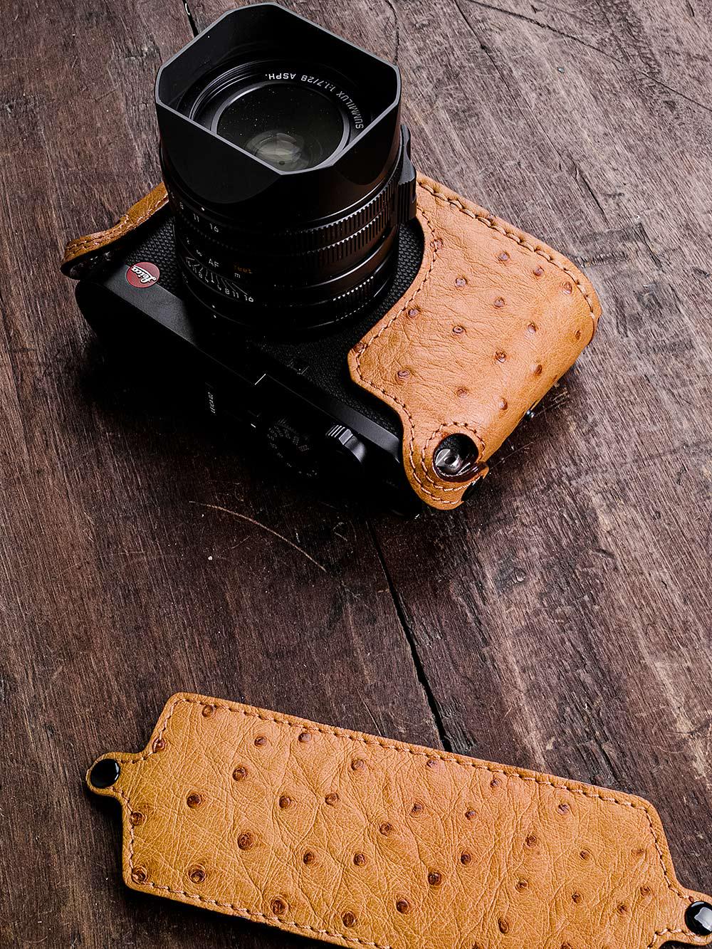 Half Case in Leather for Leica Q3 (& Q3 43) EXOTIC LEATHERS - Etsy