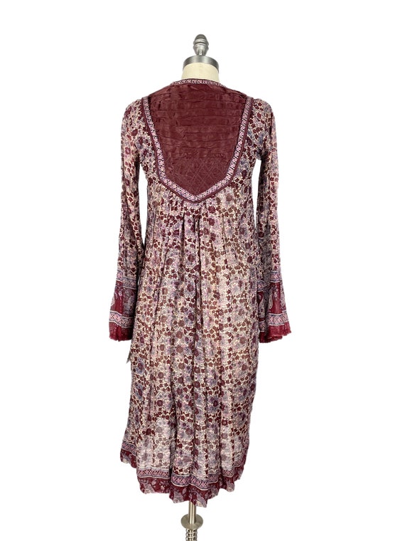 Vintage 1970s Indian Cotton Dress // Lightweight … - image 7