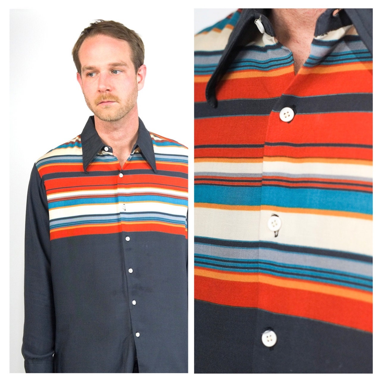 60s Rayon Shirt - Etsy Singapore 60s Rayon Shirt - Etsy Singapore