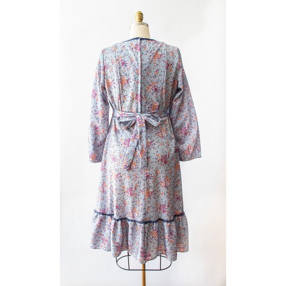 Vintage 1970s Cottagecore Peasant Dress // Floral… - image 5