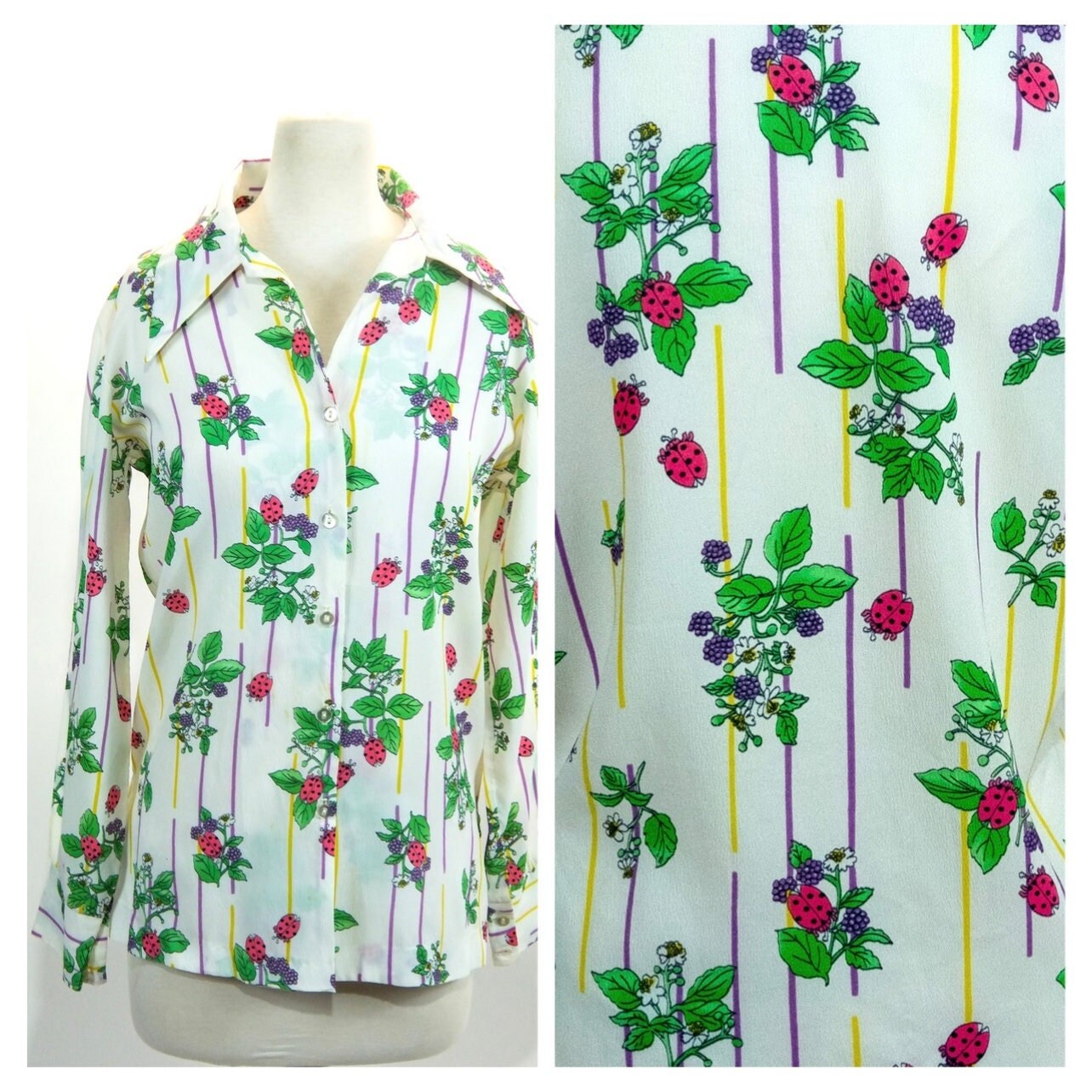 ロージーモンスター　ladybug blouse ロージーモンスター ladybug blouse