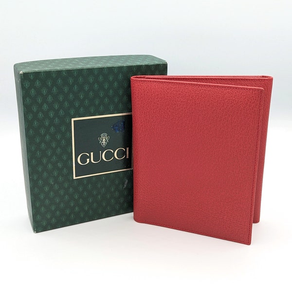 Vintage Gucci Leather Trifold Frame