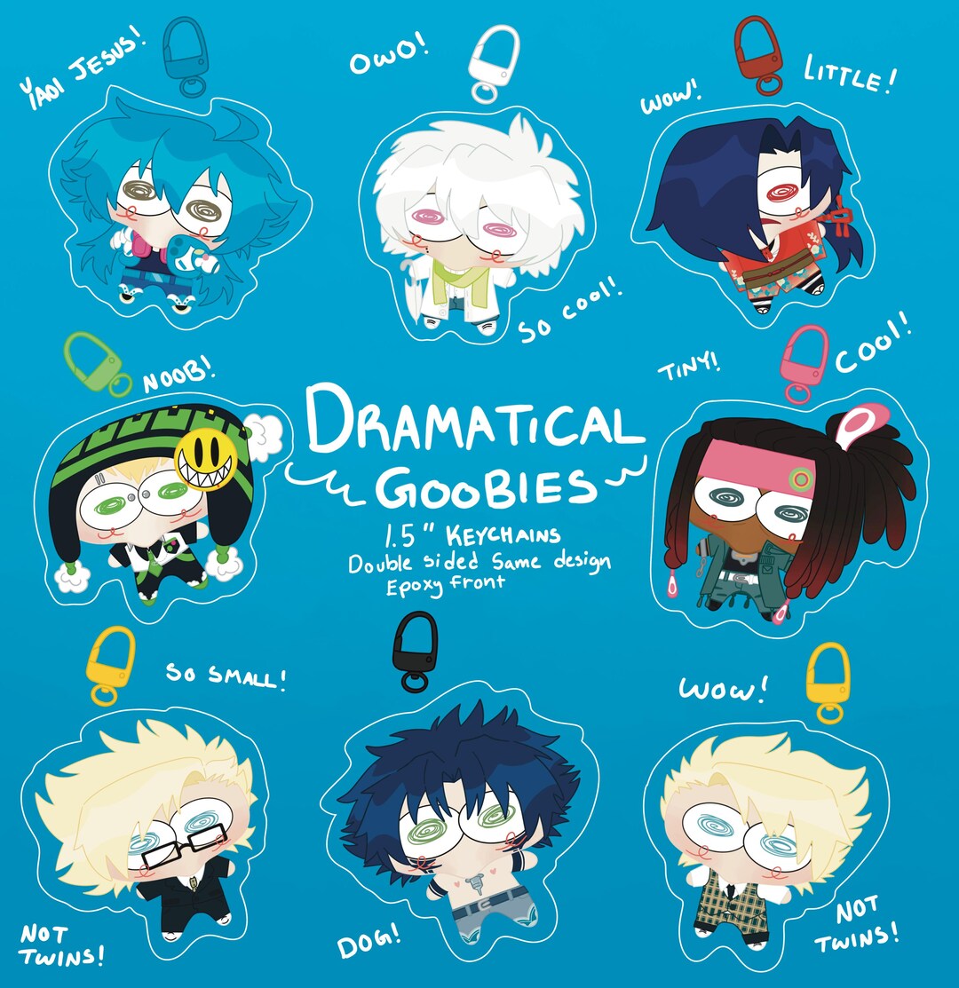 Dramatical Goobies Keychain [LAST BATCH] - Etsy