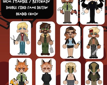 BTD and TPOF Standee Keychains