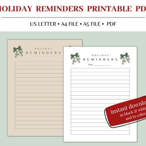 Blocco note per le festività, Blocco note per le festività, Blocco note di Natale, Note di Natale, Carta per appunti di Natale, Carta per appunti di Natale, Nota di promemoria