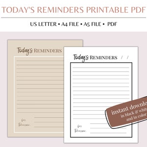 Notes Page Printable, Printable Notes Page, Notes Page Planner, Notes Pad, Planner Notes, Planner Notes Page, Printable Notes Page, PDF