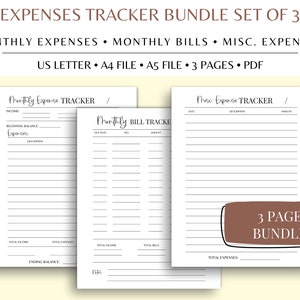 Onkostentracker, invulbare budgetplanner, factuurtracker afdrukbaar, budgetplanner afdrukbaar, uitgaven, onkostentracker afdrukbaar. Begroting