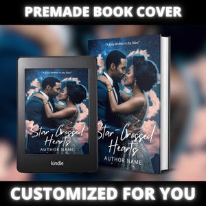 Premade Book Cover - Thriller Romance, Personalized Ebook, Romance Cover, Mystery Cover, Romantic Cover, romantic thriller, self publisher