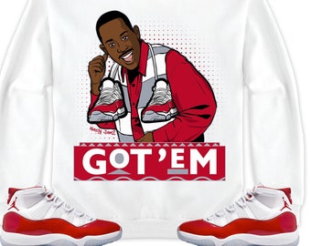 red jordan 11 hoodie
